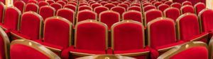salle siège rouge théatre